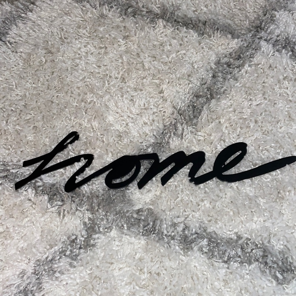 Home Sign 🏠